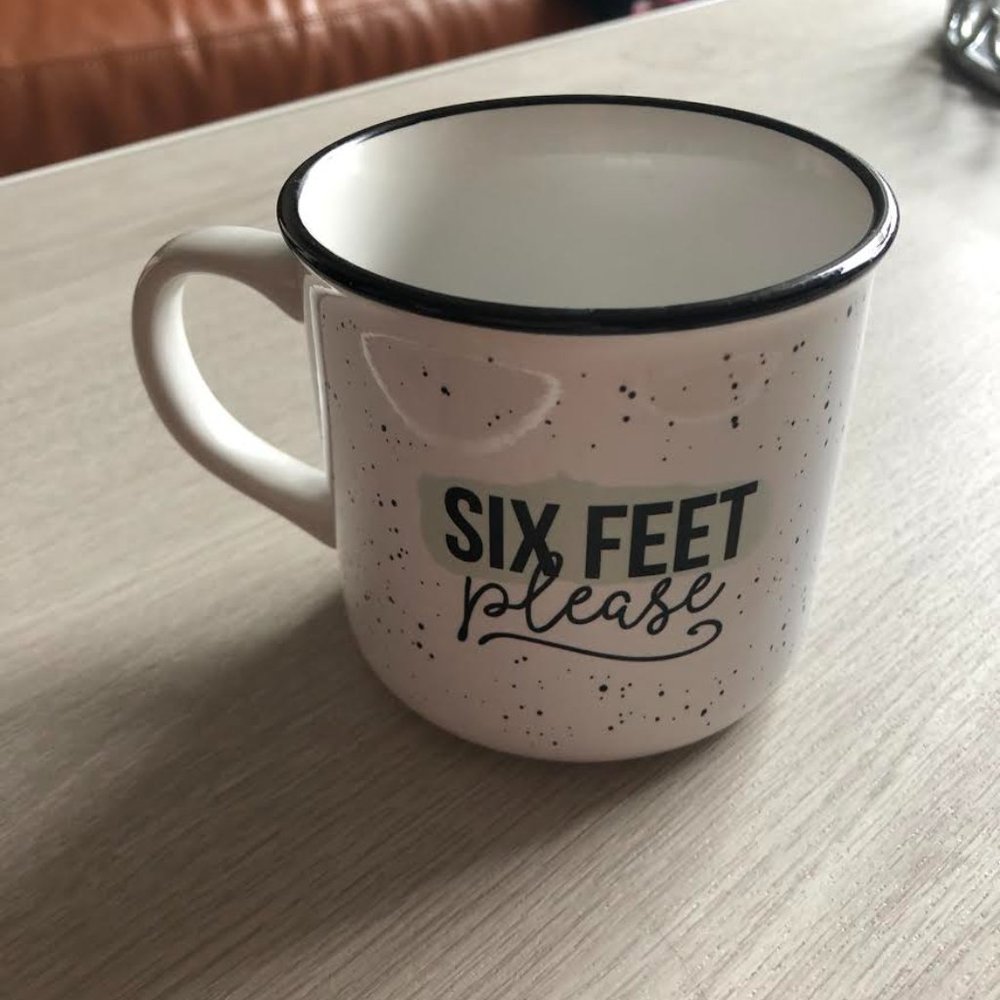Six Feet Please Mug